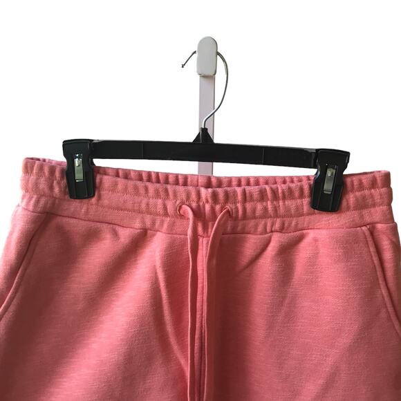 Sweaty Betty Blush Pink Essentials High Waist Longline Sweat Shorts - Picture 5 of 11